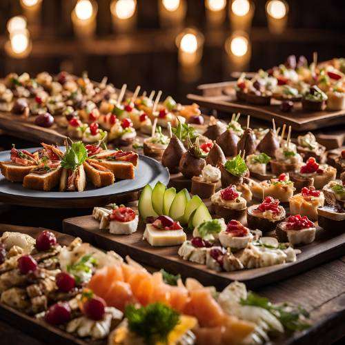 Service de plateaux apéro